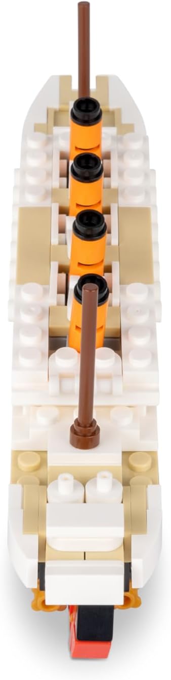 Brick Loot Titanic Building Blocks Mid-Sized Set, Toy Ship Model Kit, Building Bricks Sets for Adults or Kids 6 Year Old +, Home Decor, Quality Blocks Compatible with Lego & Major Brands, 217 Pieces