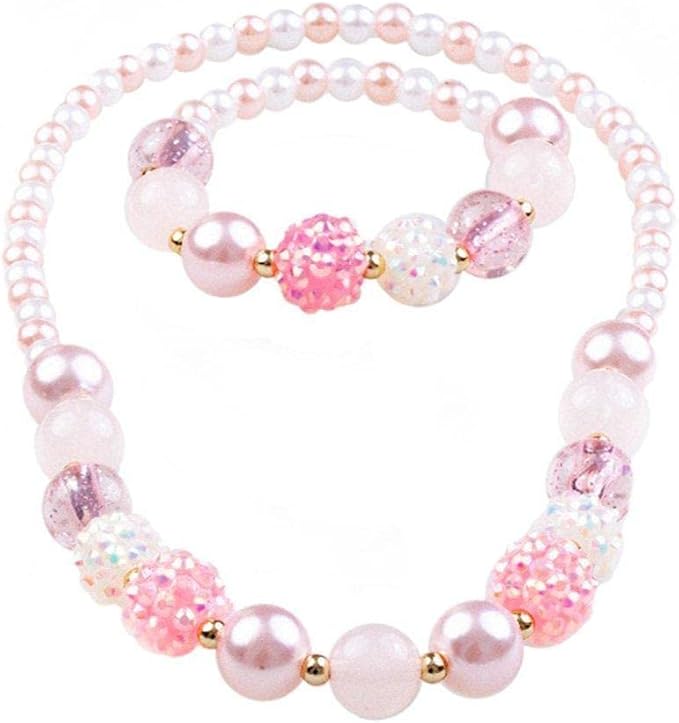 Great Pretenders 86109 Pearly BL & NL Set Charms, Pink