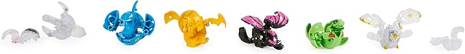 Bakugan Evolutions, Bakugan Genesis Collection Pack, 2 Light Up Bakugan Action Figures, 4 Exclusive Bakugan, 2 Nanogan, 8 Bakugan Cards and 4 BakuCores, Kids Toys for Boys Ages 6 and Up
