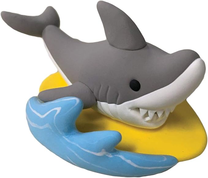 iscream Fizz Creations Make Your Own Mini Surfing Shark Modeling Dough Shaping Kit