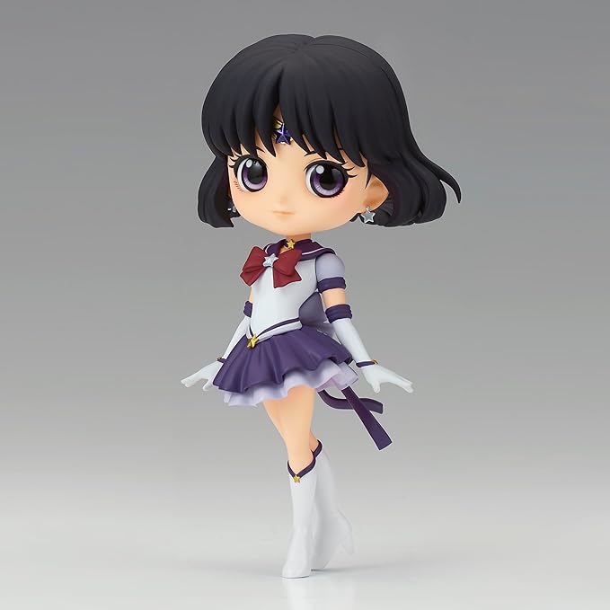 Banpresto - Pretty Guardian Sailor Moon Cosmos The Movie - Eternal Sailor Saturn (ver. A), Bandai Spirits Q Posket Figure