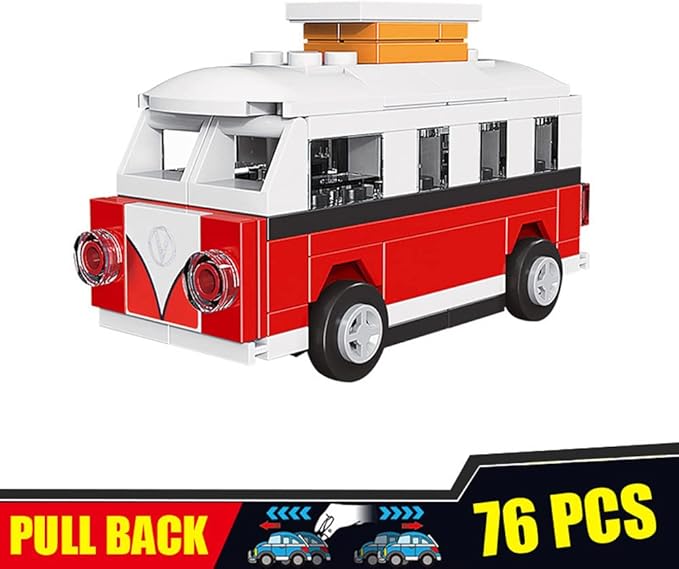 Pull Back Car Building Blocks Sets, Pull and Go, 3D Assembly Vehicles for Boys Building Block Car Toys Party Favor for Kids Age 6 7 8 9 10, 419 Pieces