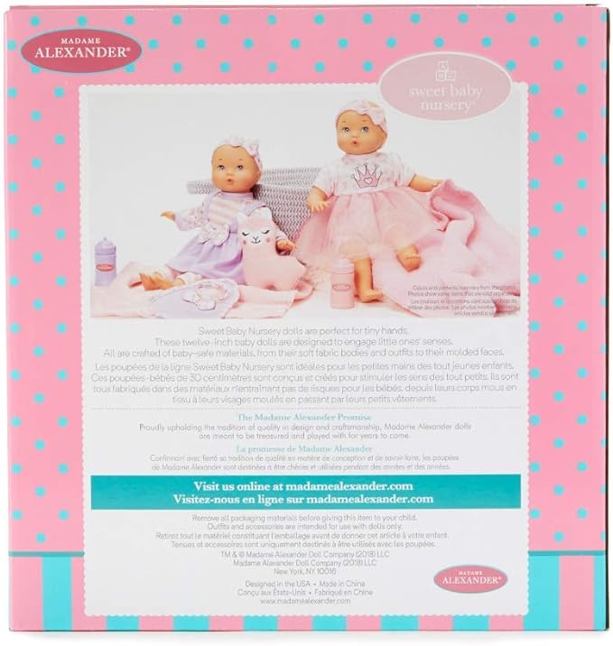 Madame Alexander 12" Sweet Baby Nursery Little Love Essentials
