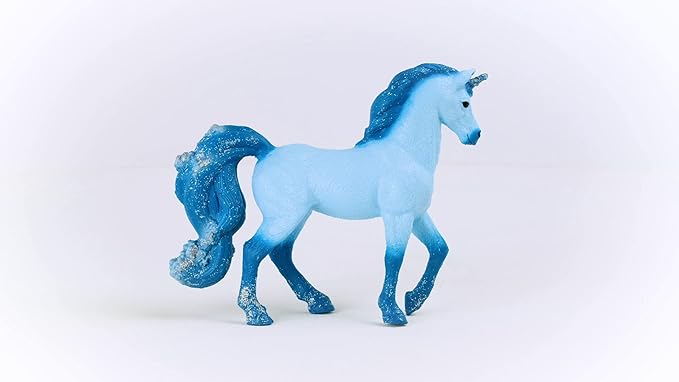 Schleich bayala New 2023, Unicorn Toys for Girls and Boys, Elementa Water Flame Unicorn Toy Figurine, Ages 5+