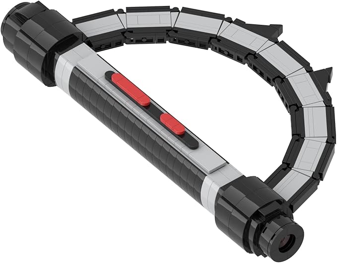 MOOXI-MOC Space Wars Third Sister Reva Lightsaber Hilt Building Set,Creative Building Blocks Kit(431pcs)