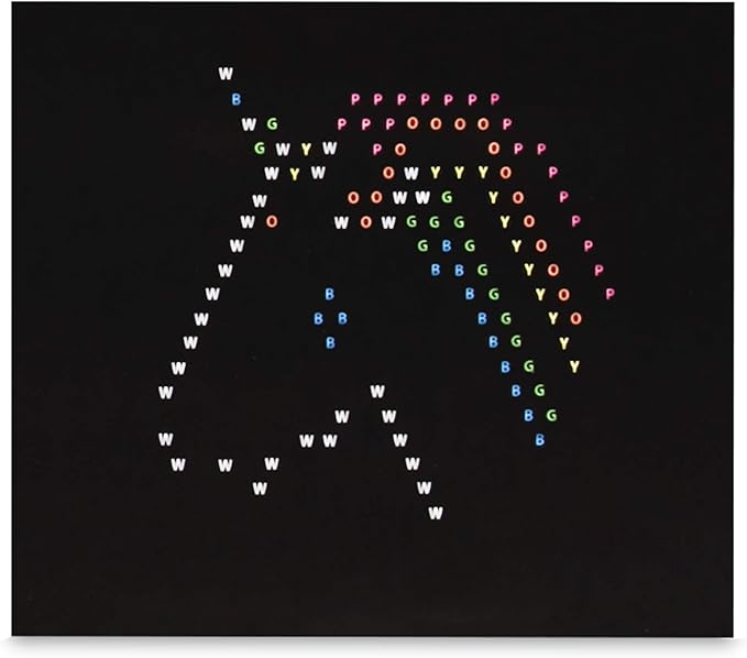 Lite Brite Ultimate Classic Refill Pack - Celebration Theme - 10 Reusable Templates - Amazon Exclusive, Black