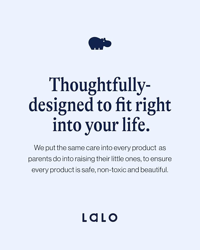 Lalo Little Spoon Set - 2 Piece Baby Spoons Set for Infants & Babies - Made From Food Grade Silicone Dishwasher Safe - Baby Feeding Essentials for Early Stage Mealtime - Lavender