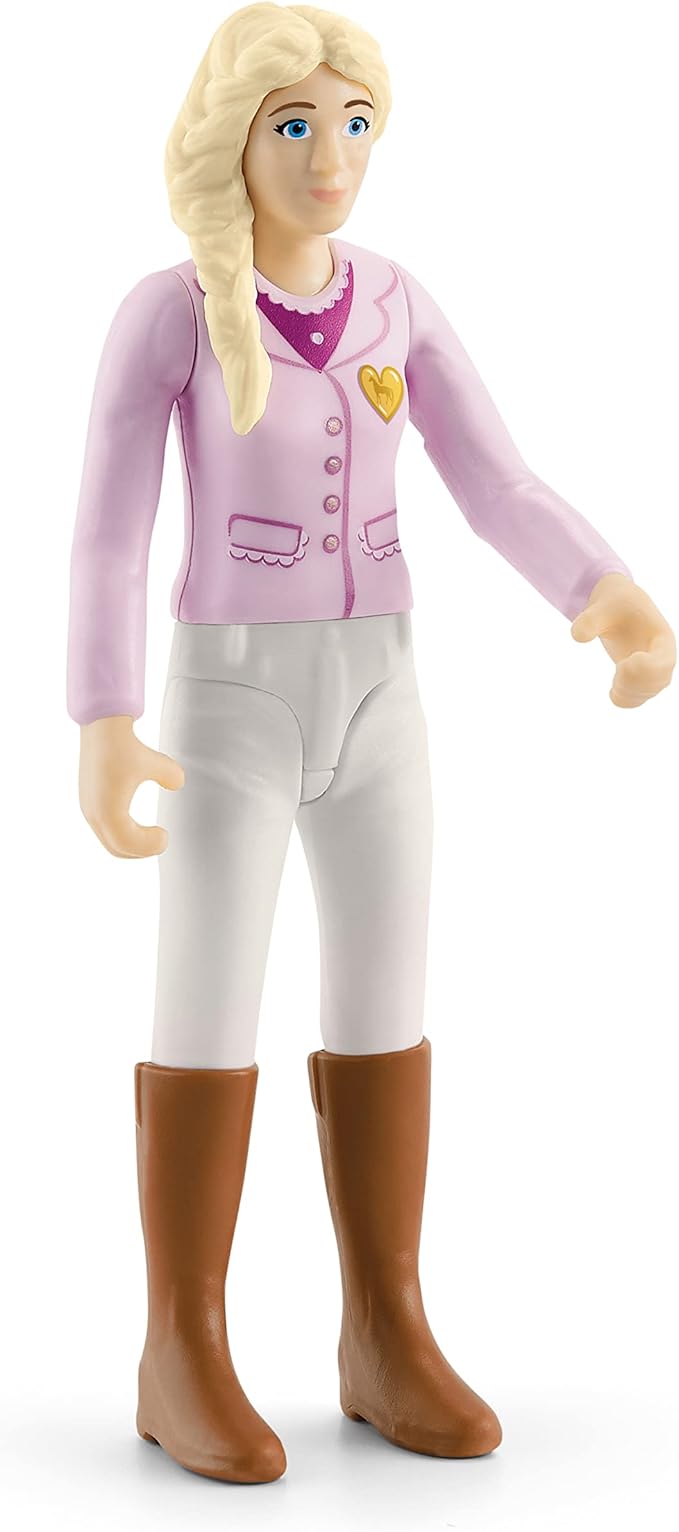 Schleich Horse Club 95-Piece Horse Set for Girls and Boys Ages, Camper for Secret Club Meetings Playset with Doll and Horse Toys