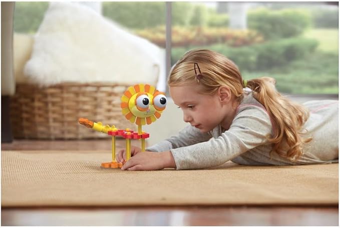 K'NEX Kid Safari Mates Building Set - 21 Pieces - Ages 3+ - Preschool Educational Toy