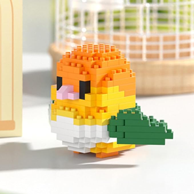 Birds Building Blocks for Adults Mini Building Blocks Birds Building Bricks Toy Micro Block Building Set Gift for Kids and Adults-234 PCS(Pionites)
