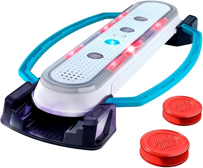 Hypershot Electronic Tabletop Hockey Game | 5 Games in 1 | Music, Lights, and Sounds | Ages 8 and Up | for 1 to 2 Players | Kids Board Games
