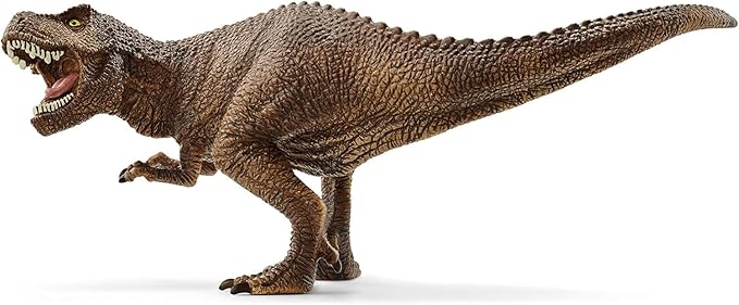Schleich Dinosaurs, Dinosaur Toys for Kids, Tyrannosaurus Rex Attack 5-Piece Dino Set with T-Rex Toy, Ages 4+