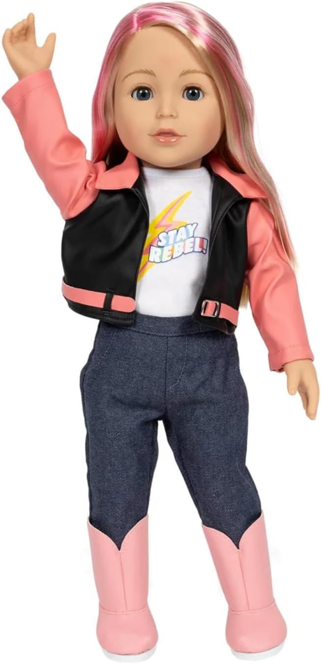 Adora 18 Inch Rebel Girls Doll Collection - Inspired by Good Night Stories Rebel Girl Books, Soft Movable Body with Realistic Features - Gift for Kids Ages 6 and Up - Champion