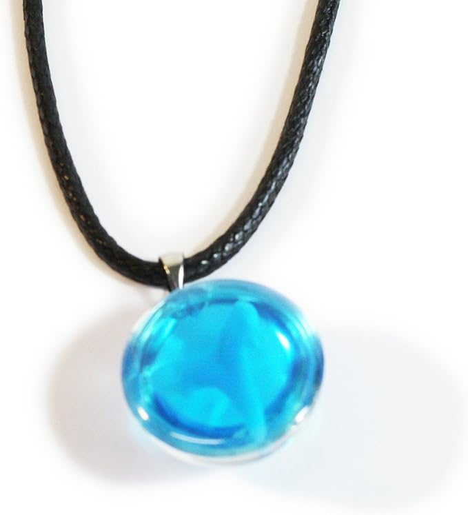REALBUG Oceanic Shark Tooth Necklace, Oceanic Blue