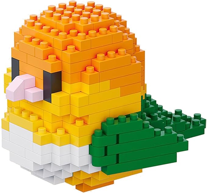 Birds Building Blocks for Adults Mini Building Blocks Birds Building Bricks Toy Micro Block Building Set Gift for Kids and Adults-234 PCS(Pionites)