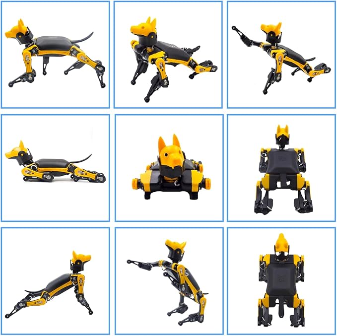 Robot Dog Bittle Robotics Kit (Construction) | Smart Robot Kit, Programmable Open Source, STEM & Robotics Education, App Control Intelligent Robot for Programmer, Developers, Geeks, & Students