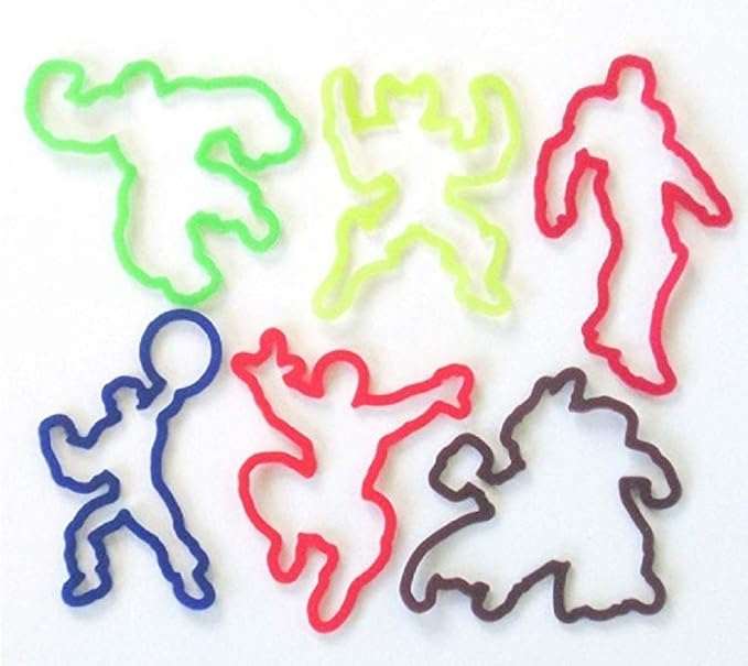 Silly Bandz Marvel Shapes Bandz