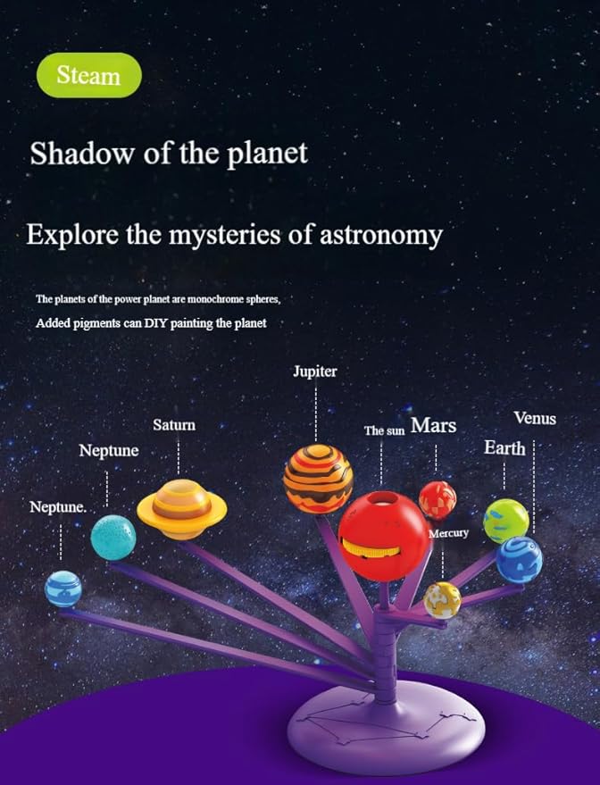 Planetarium Kit - Educational DIY for Kids 6+ Years, STEM Project Gifts for Boys and Girls