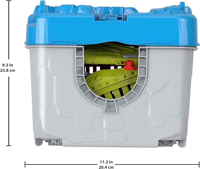 Thomas & Friends Toy Train Tracks Set, Connect & Build Bucket, 34-Piece Expansion Pack for Diecast & Motorized Trains, Kids Ages 3+ Years