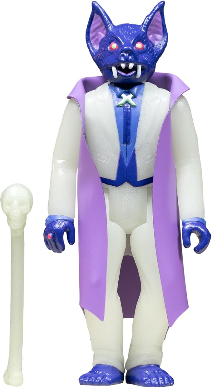 Super7 The Worst Batula (Monster Glow) - 3.75" The Worst Action Figure Collectibles and Retro Toys