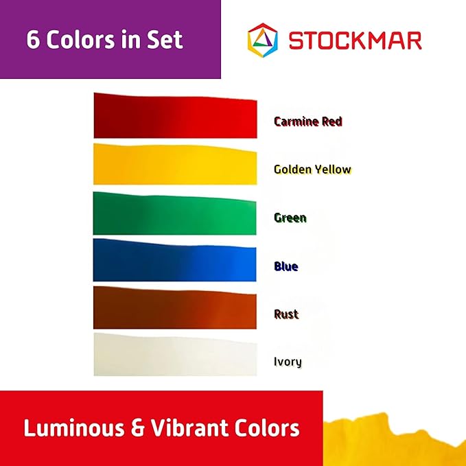 Stockmar Modelling Beeswax - 6 Color Beeswax Sheets Set - For Kids, Toddlers, and Artists looking for Waldorf Organic Art Supplies, Non Toxic Beeswax, Non Drying Beeswax Modeling Wax For Homeschoolers