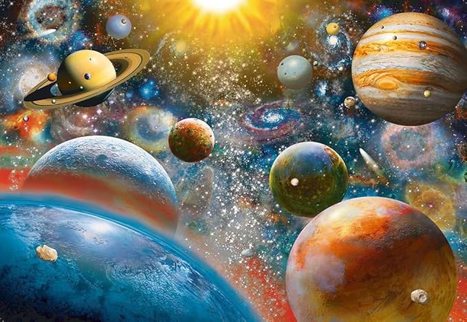 Ravensburger Planetary Vision Jigsaw Puzzle - Engaging 1000-Piece Puzzle for Kids and Adults | Unique Softclick Technology | Anti-Glare Surface | Ideal FSC Certified