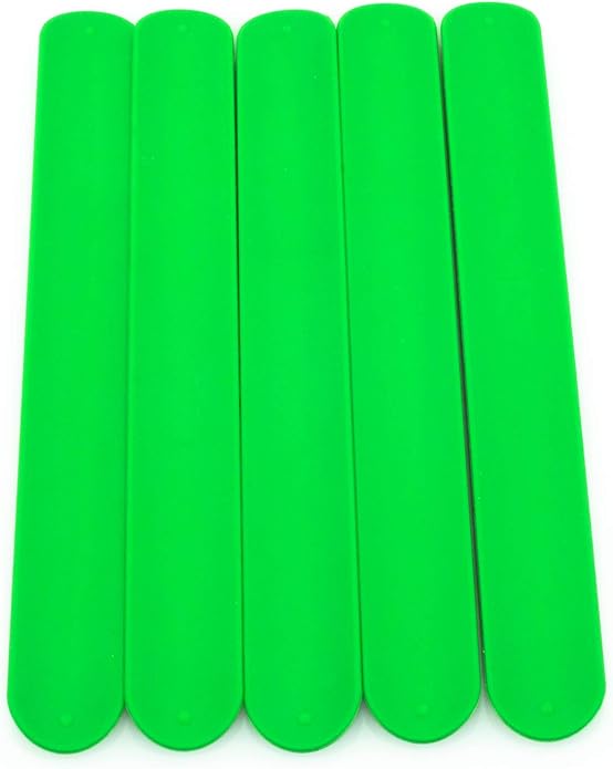 Wholesale Silicone Rubbber Slap Bracelets,Soft & Safe for Party Favors,Rolling Holder,Funny&Durable,Customize & Reuse!