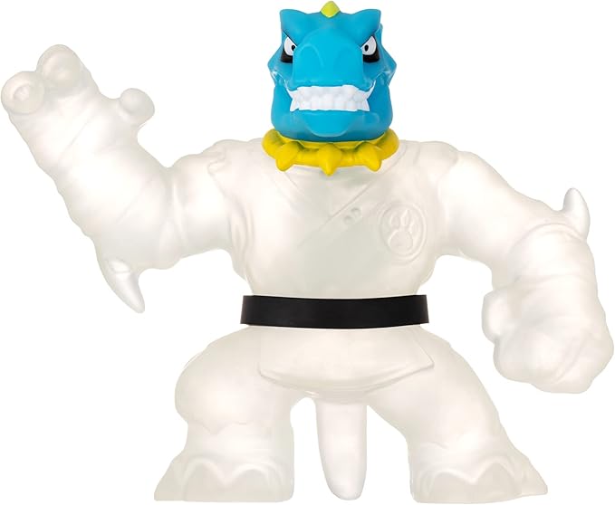 Heroes of Goo Jit Zu Glow Shifters - Versus Pack, Ultraglow Tyro VS Shadowclaw Rock Jaw. One with Unique Glow-in-The-Dark Goo Transformation. Crush The core, Goo Glows in The Dark (42620)