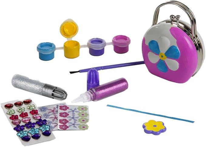 Melissa & Doug Decorate-Your-Own Charmed Purse Craft Kit