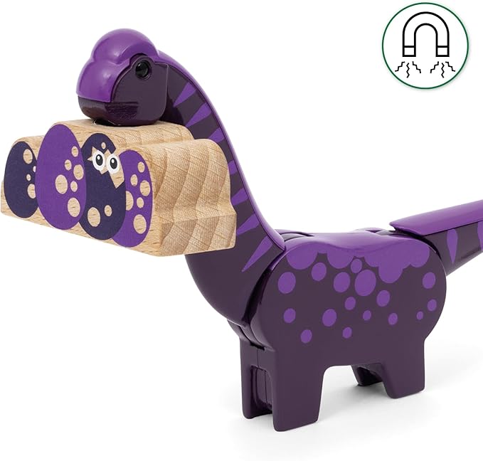 BRIO World – 36094 Dinosaur Adventure Set | Deluxe Toy Train Set for Kids Aged 3 Years Up | Includes Playful Dinosaurs & Scenic Pieces | Compatible with BRIO Train Sets