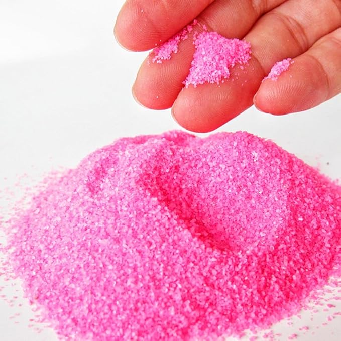 XIYUAN 8Pack Colorful Magic Sand Amazing Space Sand Hydrophobic Sand Kids Happy Play Sand Toys Never Gets Wet Sand Novelties Party Favors Educational Innovations Gift 2lbs 8 Colors …