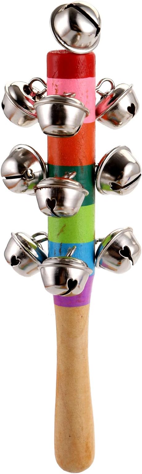 Yopay Toddler Musical Instruments, Kids Wooden Percussion Instruments Toys, Baby Rhythm Music Education Toys Set for Preschool Educational Early Learning, Boys and Girls with Storage Bag