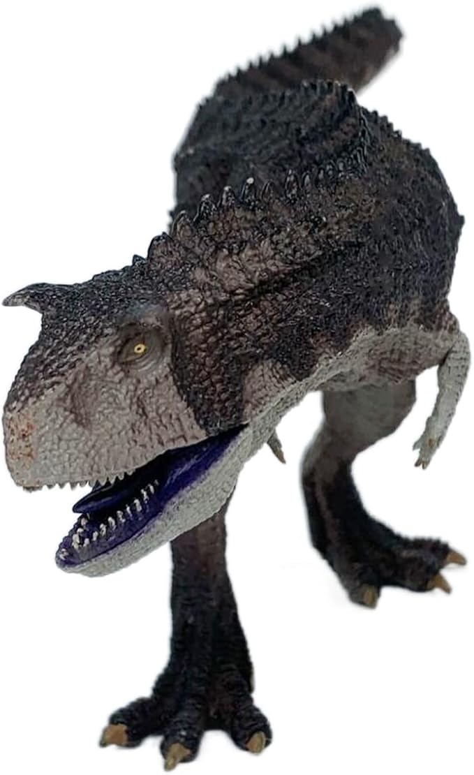 Gemini & Genius Dinosaur Toys Carnotaurus with Moveable Jaw, Realistic Sculpting Camp Cretaceous Dinosarur Action Figure, Birthday Cake Topper, Family Party Gifts for Kids Age 4 Years & Up