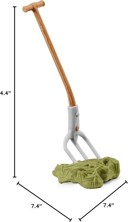 Schleich Farm World Stable Care Accessory Set for Horse and Farm Animal Figurines - 11pc Educational Farm Playset with Wheelbarrow, Pitchfork, and More, Toy for Boys and Girls, Gift for Kids Ages 3+