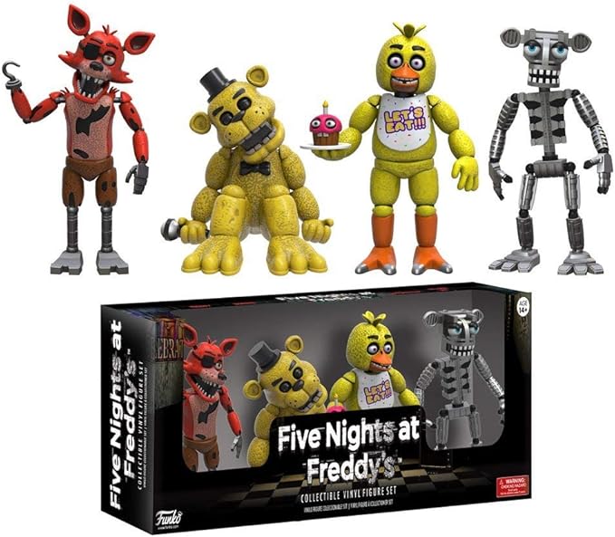 Funko Five Nights at Freddy's 4 Figure Pack(1 Set), 2"