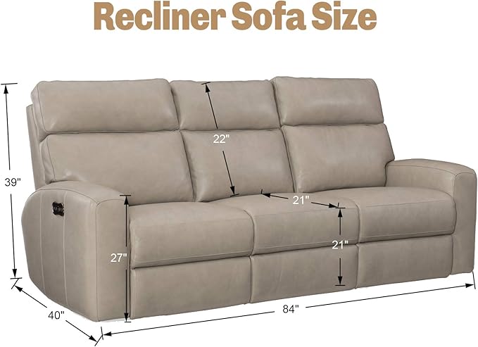 JIVINER 8-Piece Recliner Sofa Covers Stretch Jacquard Couch Covers for Recliner Slipcovers for Living Room 3 Cushion Soft Recliner Protector with Pocket (Sofa Recliner, Ivory)