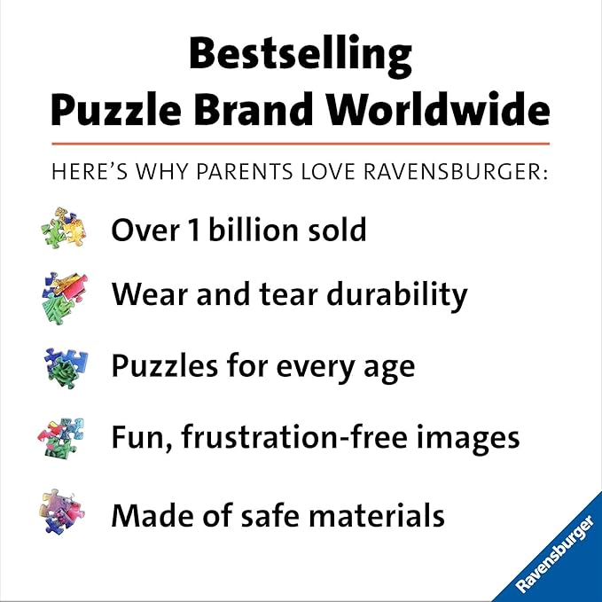 Ravensburger Minecraft Mosaic - 1000 Piece Jigsaw Puzzle for Kids and Adults | Unique Softclick Technology | Vibrant, Glare-Free Imagery | FSC Certified Eco-Friendly Material