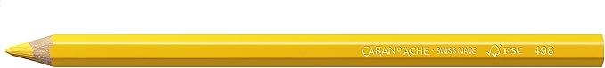 Caran d'Ache Fancolor Color Pencils, 12 Colors, Maxi Diameter