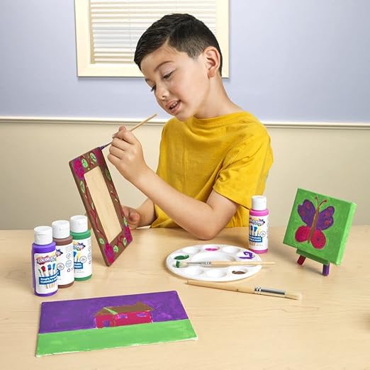 Colorations ® Moods ™, Social Emotional Learning Art Kit, Believe in Me, Craft Activity, Self Paint Art Activity, Painting Craft for All Ages