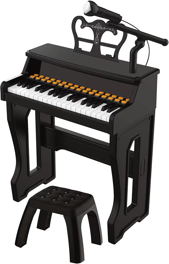 Toy Pianos for Kids Ages 3-7 - Children's Musical Keyboard for Beginners Boys Girls Birthday Gift Learning Piano 37 Keys 4 5 6 8 Years Old Girls and Boys Birthday Gift