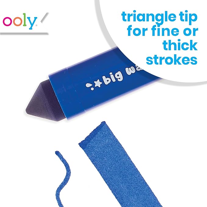 Ooly Thick Washable Markers Bundle of 18 Colors, Washable Toddler Markers with Jumbo Grip and Jumbo Barrel, Perfect for Little Hands - Bundle
