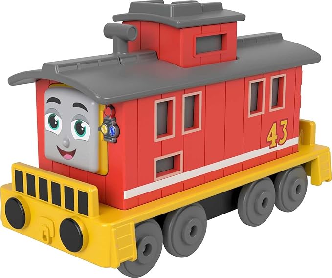 Thomas & Friends Diecast Toy Train Brake Car Bruno Push-Along Vehicle for Preschool Pretend Play Kids Ages 3+ Years