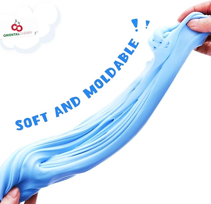 Christmas Stocking Stuffers for Kids - Christmas Crafts - Build a Snowman, Gingerbread Man, Santa & Christmas Tree - 4 Piece DIY Air Dry Clay Kit - Xmas Gifts for Girls Boys Ages 3-5 4-8 8-12