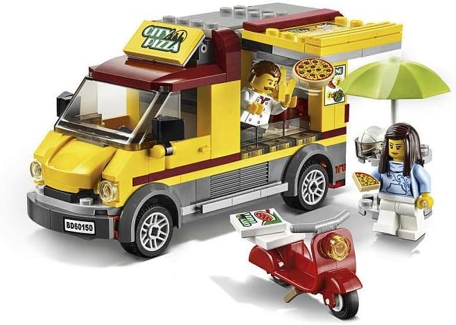 LEGO City Great Vehicles Pizza Van 60150 Construction Toy (249 Pieces)