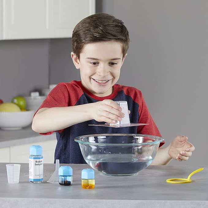 hand2mind H2Ohhh! Water Science Kit, Chemistry Kit for Kids 8-12, Chemistry Set, Science Kits & Toys, 24 Science Experiments, 1 Career & Lab Guide, Color Chemistry, Bubbles, Tornadoes, STEM Toy