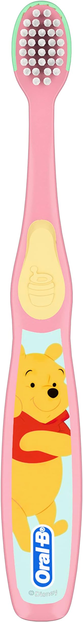Oral-B Baby Toothbrush Featuring Disney's Pooh, Baby Soft Bristles, 0-3 Years, 1 Count
