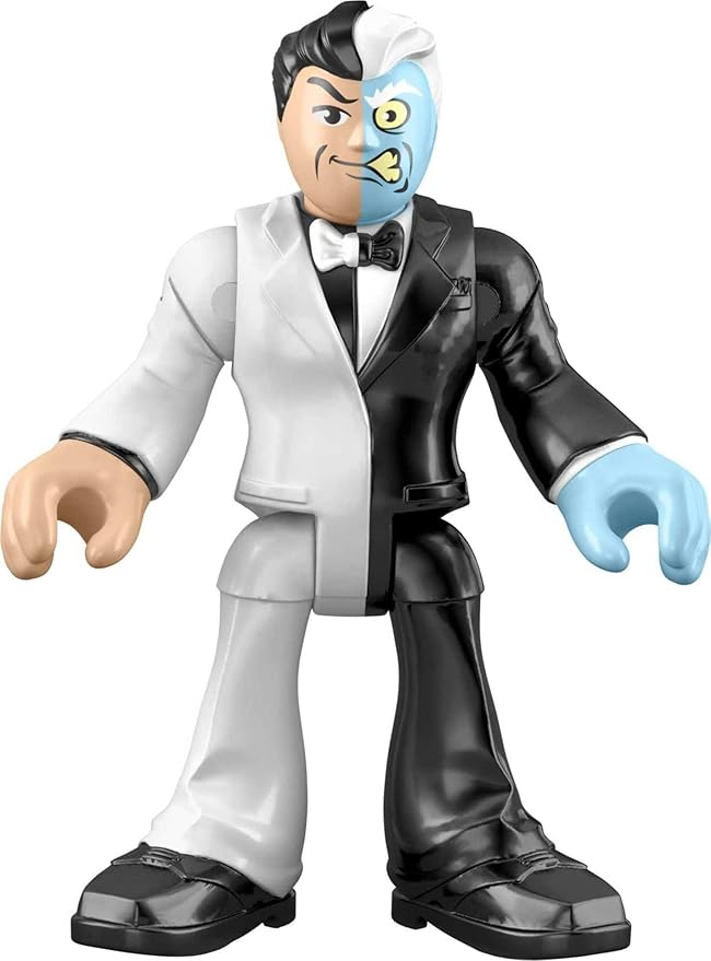 Fisher-Price Imaginext DC Super Friends Batman Toys, Ultimate Hero Villain Match-Up, 10 Figures & 10 Accessories for Pretend Play Kids Ages 3+ Years (Amazon Exclusive)