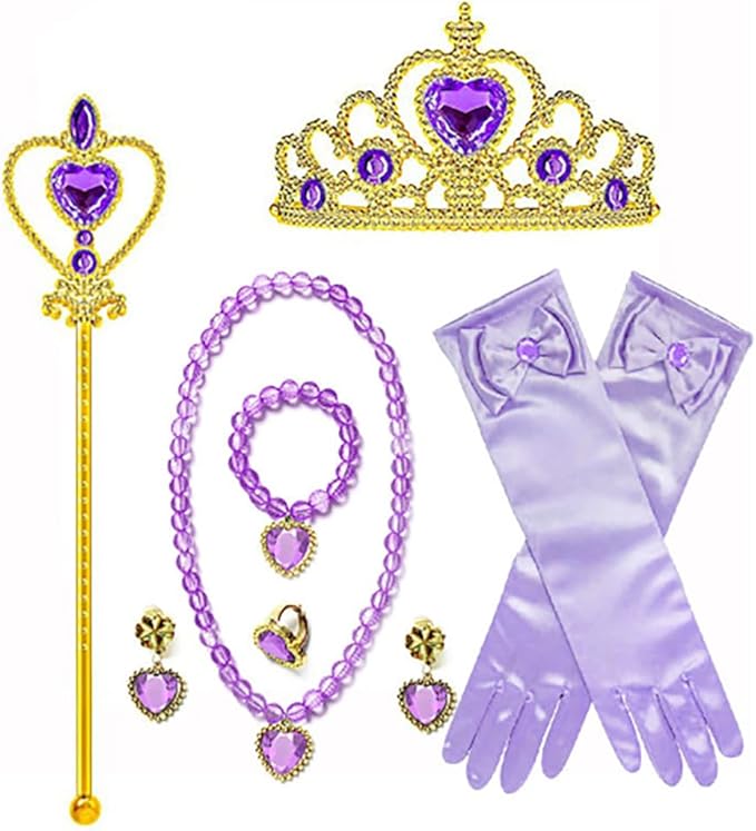 Little Girl Luxury Mermaid Costume Princess Dress for Girls with Accessories