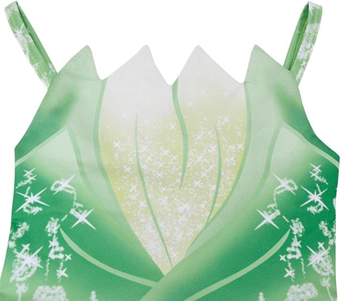 Dressy Daisy Frog Princess Fancy Dress Up Costume Halloween Birthday Party Outfit for Toddler Little Girls