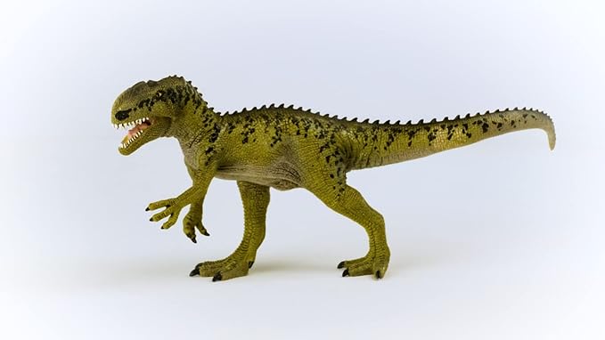 Schleich Dinosaurs Realistic Monolophosaurus Figure - Detailed Prehistoric Jurassic Dino Toy, Highly Durable for Education and Fun for Boys and Girls, Gift for Kids Ages 4+